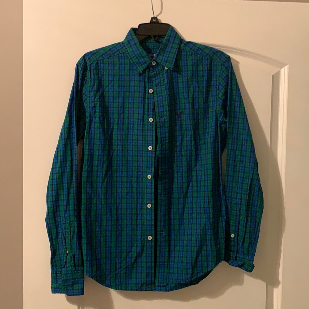 Men’s long sleeve button down shirt